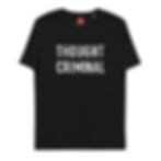 THOUGHT CRIMINAL T-SHIRT (men's)